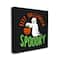Stupell Industries Keep Halloween Spooky Trick Or Treat Ghost Canvas Wall Art